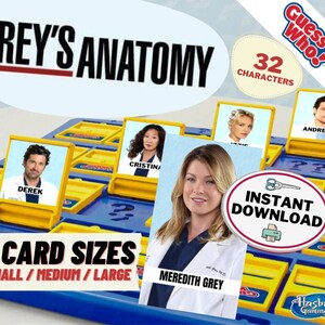 grey's guess who game