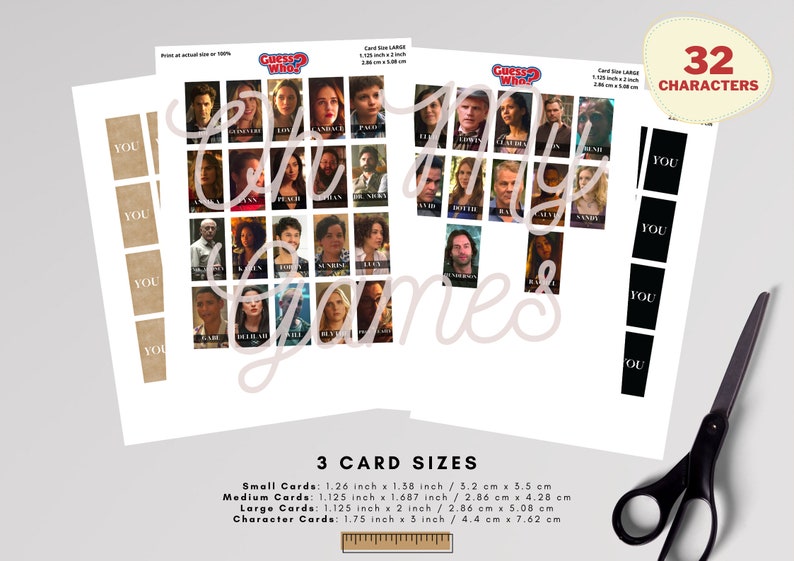 You Guess Who Game Cards Printable - Il 794xN.2872007764 7xp2 