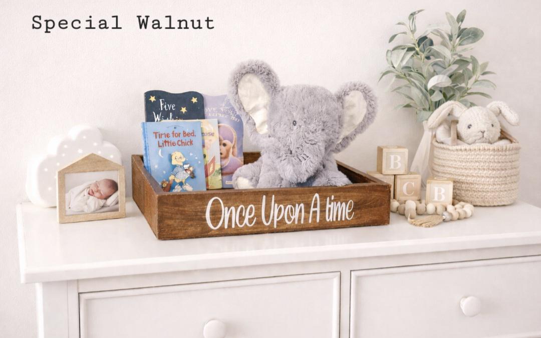 Wooden Baby Book Box Nursery Decor & Storage Baby Shower Gift - Etsy