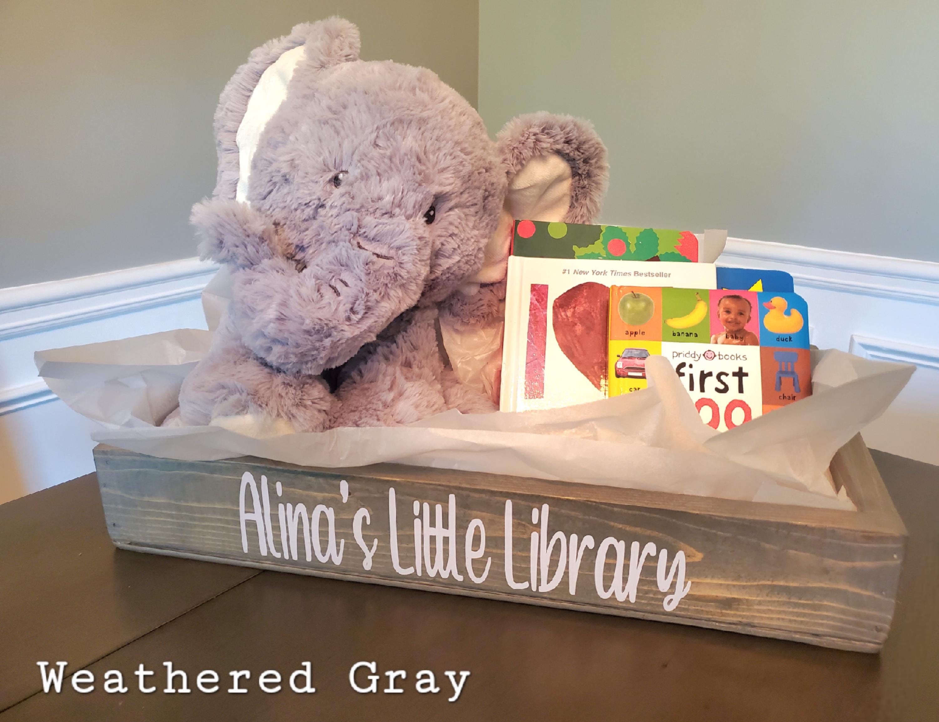 Wooden Baby Book Box Nursery Decor & Storage Baby Shower Gift - Etsy