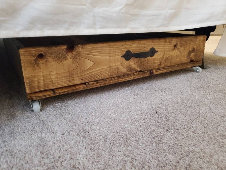 Clothes Storage Under Bed Storage Kids Toy Box Under Bed Etsy