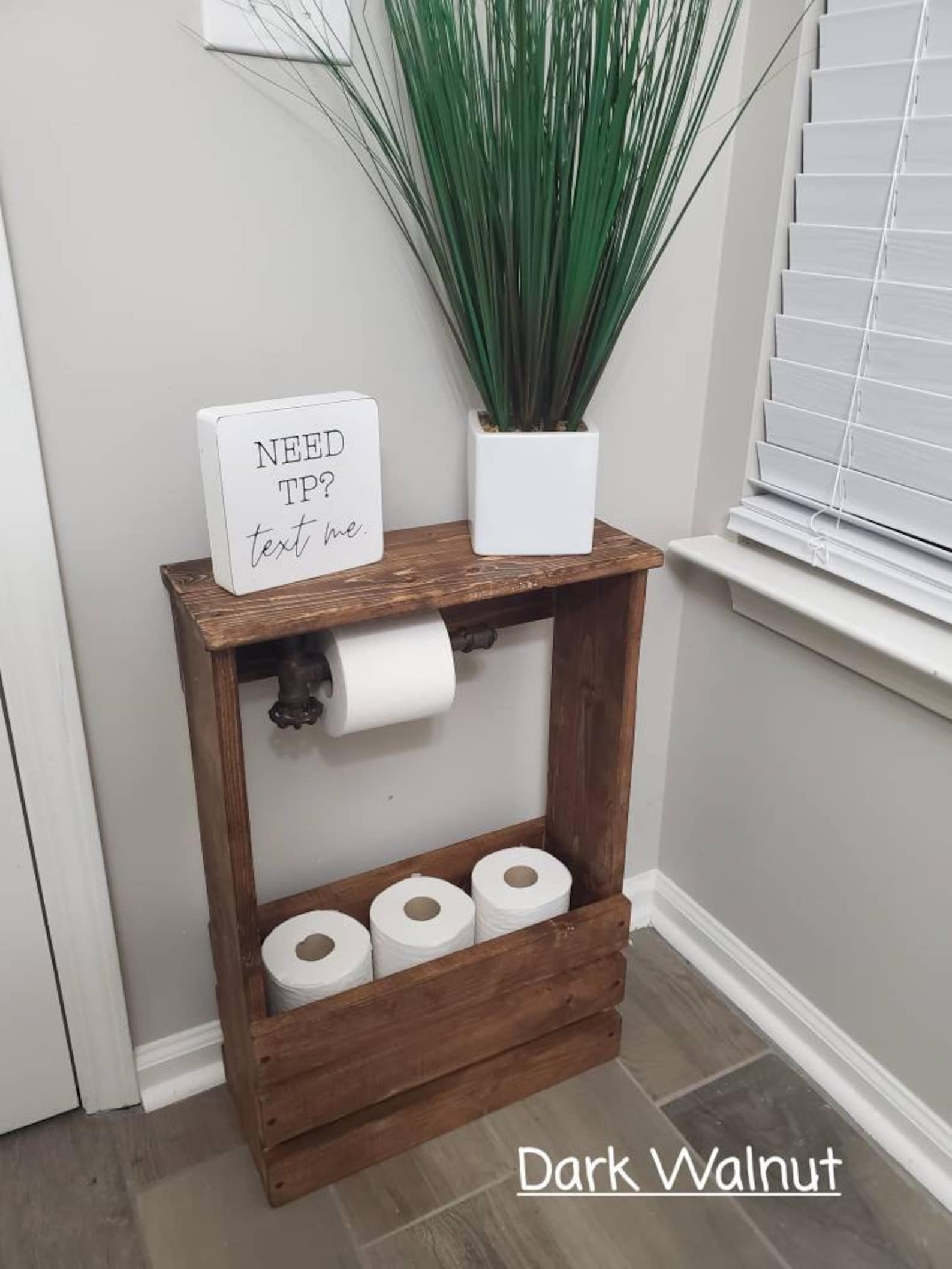 Bathroom Toilet Paper Storage Shelf Bathroom Storage - Etsy