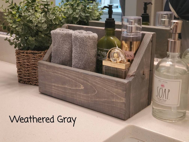 Bathroom Storage Bathroom Caddy Toiletry Box Brush Box - Etsy