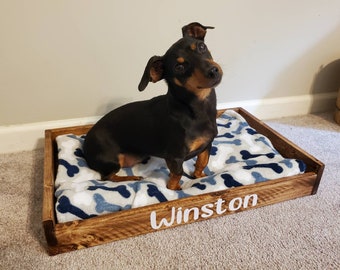 Wooden Dog Bed, Dog Bed Frame, Wooden Pet bed Frame, Rustic, Pet Bed, Cat Bed, Farmhouse Decor, Dog Bed, Pet Furniture, Gift, Pet Lover,