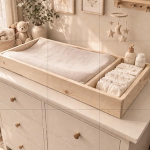 Baby Changing Station, Baby Changing Table, Baby, Nursery, Changing pad not included.