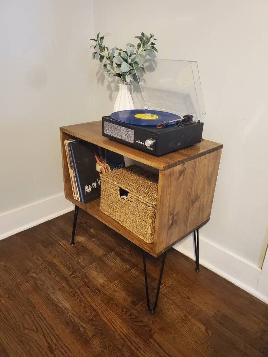 Vinyl Record Table Table for Record Player Record Table Etsy