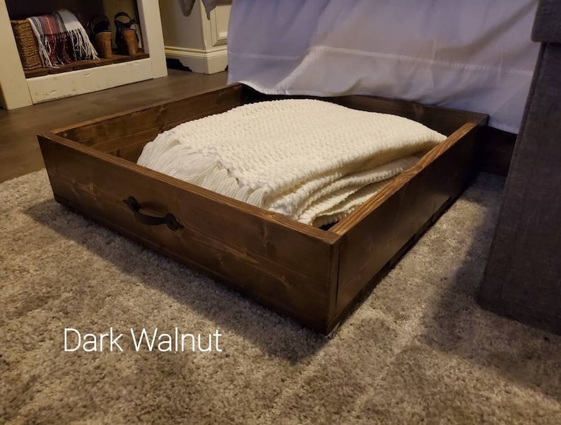 Clothes Storage Under Bed Storage Kids Toy Box Under Bed Etsy