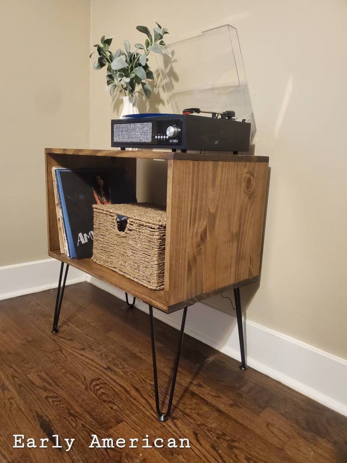 Vinyl Record Table Table for Record Player Record Table Etsy