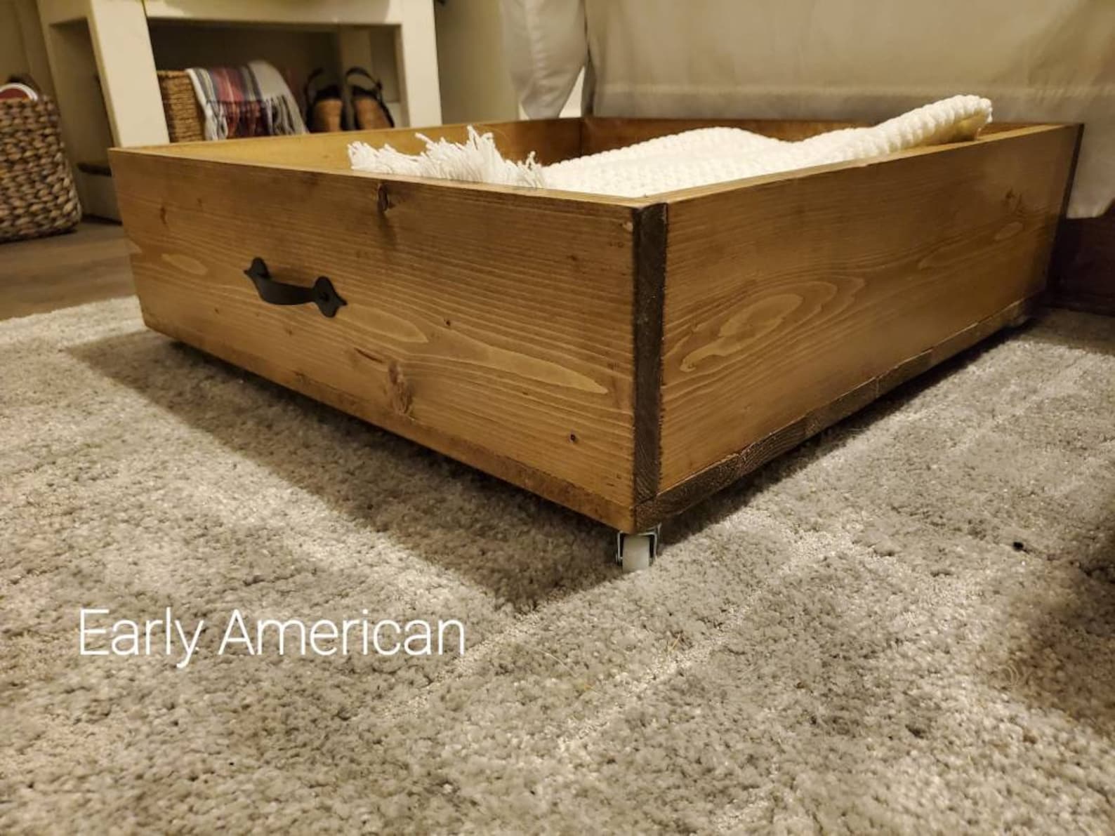 Clothes Storage Under Bed Storage Kids Toy Box Under Bed Etsy