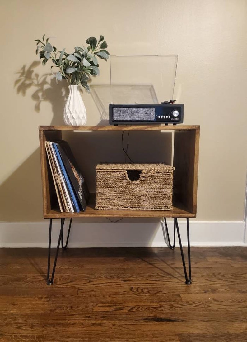 Vinyl Record Table Table for Record Player Record Table Etsy