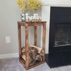 Entry Table, Side Table, Sofa Table, Nightstand, Rustic, Farmhouse Coastal, Vacation Rental Furniture, Coastal furniture, Bathroom Storage