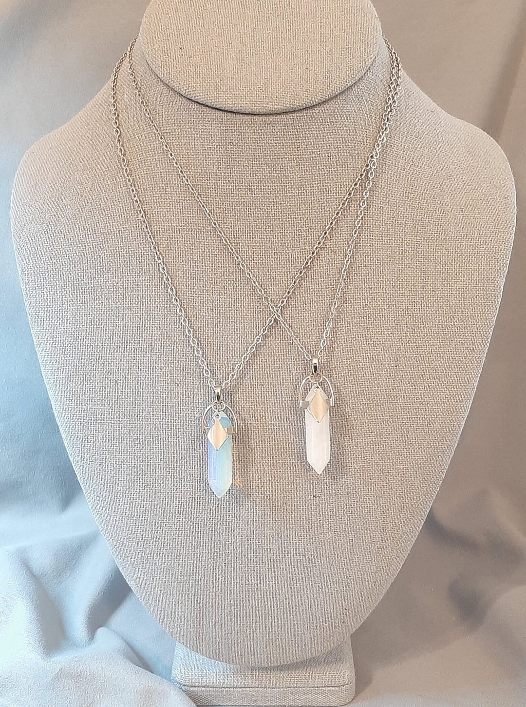 Ahsoka kyber Crystal Necklace/ahsoka Symbol/ahsoka Etsy