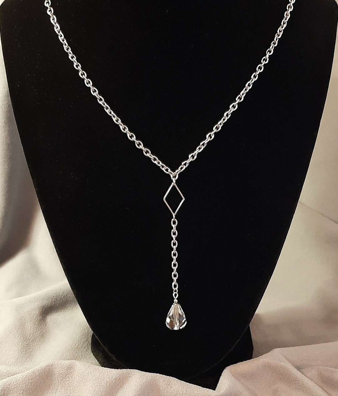 Ahsoka kyber Crystal Inspired Necklace/crystal Etsy