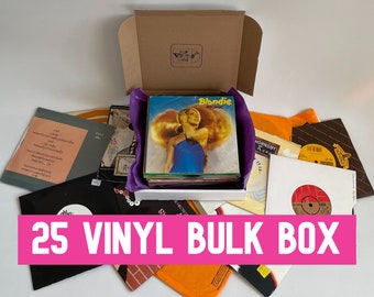 25 Vinyl Records | JobLot Vinyl Record Collection Delivered Straight To Your Door