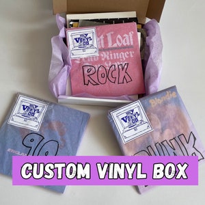 Custom Vinyl Records Mystery Box | 5/10/15 Records | Instant Record Collection |