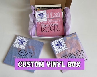 Custom Vinyl Records Mystery Box | 5/10/15 Records | Instant Record Collection |