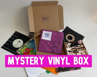 MYSTERY Vinyl Record Bundle | 5, 10, 15 Vinyl Records | Instant Vinyl Collection