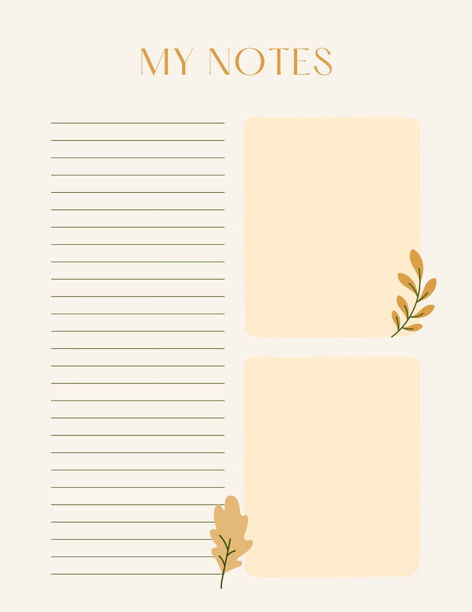 Daily, Weekly, Monthly and Habit Tracker (free Notes Page Included) - Etsy