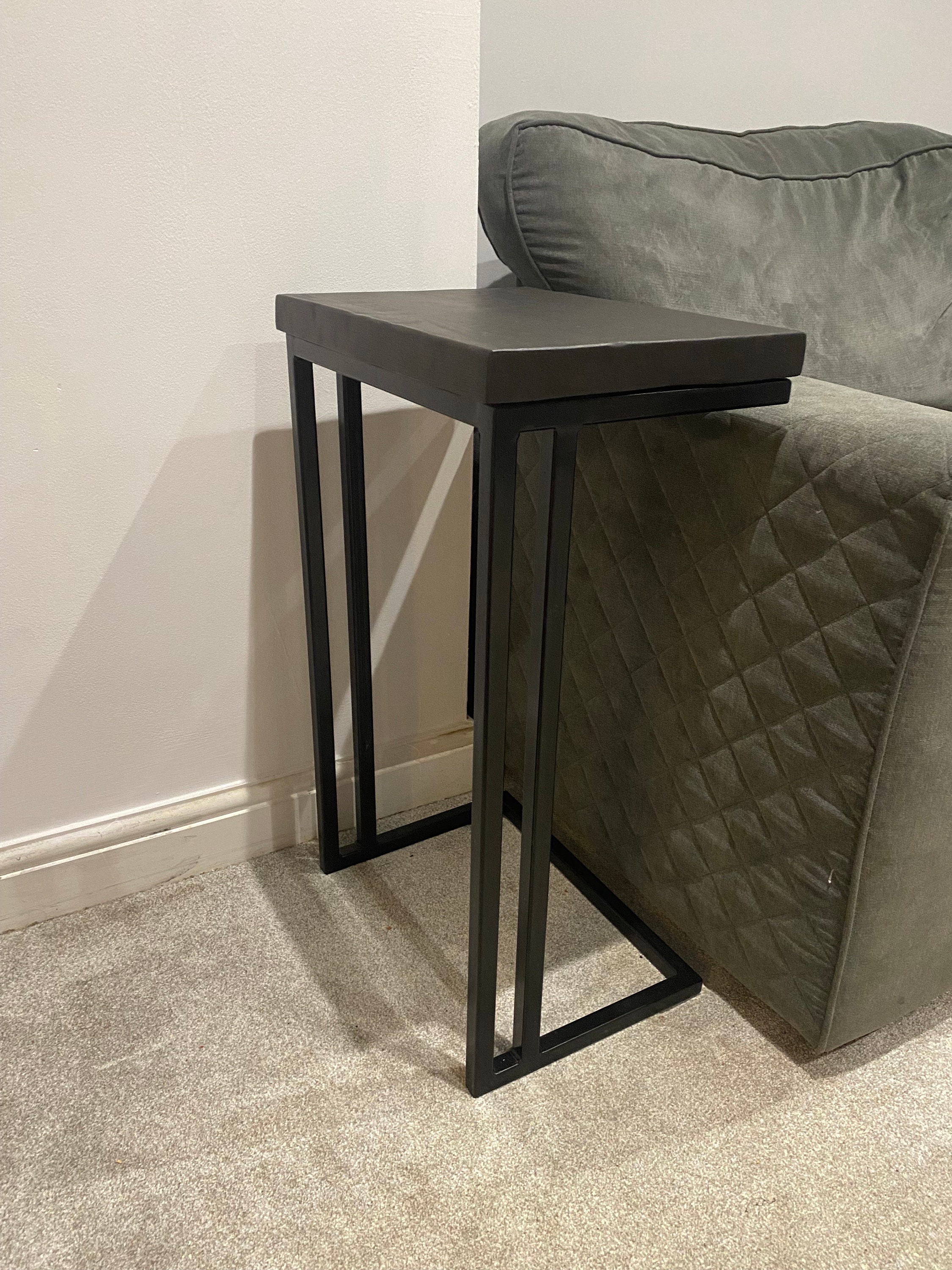 Metal side table - Etsy 日本 Metal side table - Etsy 日本