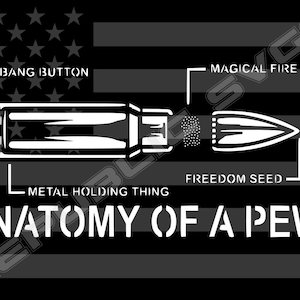 Anatomy of a Pew SVG Cutting File for Vinyl Decals and Crafts - Instant Digital Download