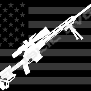 Rifle SVG Cutting File for Cricut and Silhouette - Instant Digital Download