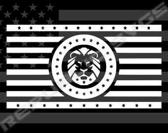 Patriot Party Flag SVG