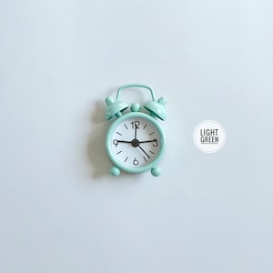 Mini Clock, Mini Alarm Clock, Miniature Alarm image 8