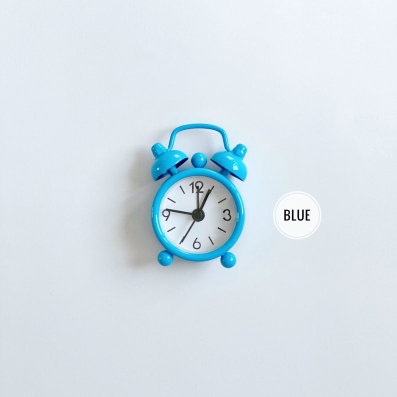 Mini Clock, Mini Alarm Clock, Miniature Alarm image 5