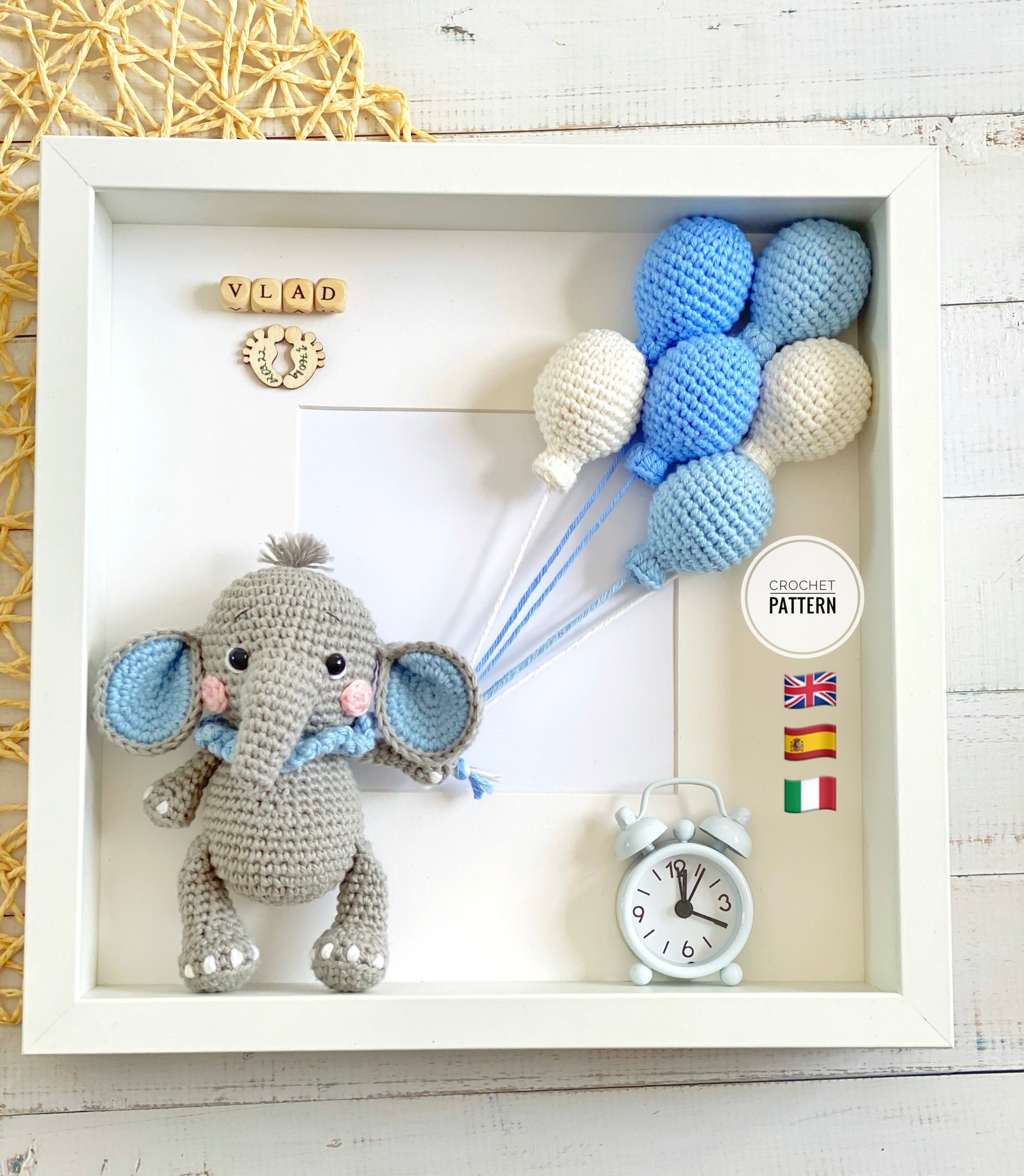 Kit Uncinetto Per Principianti - 3 Animali (Unicorno, Elefante, Arcobaleno) Con Tutorial - Foto 8