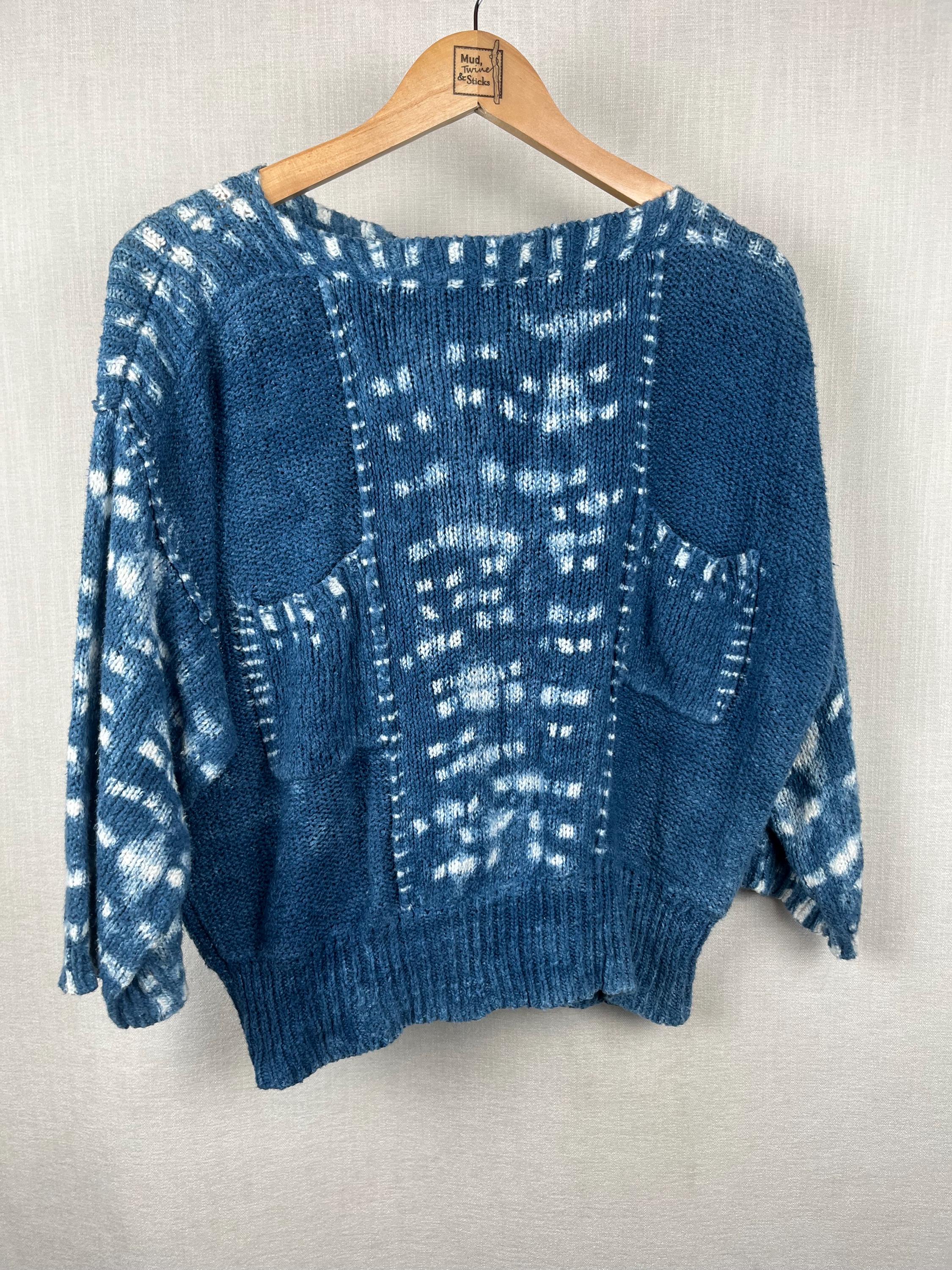 Shibori Sweatshirt - Etsy