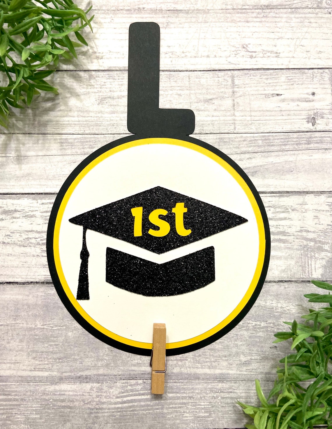 K12 graduation photo garland Etsy