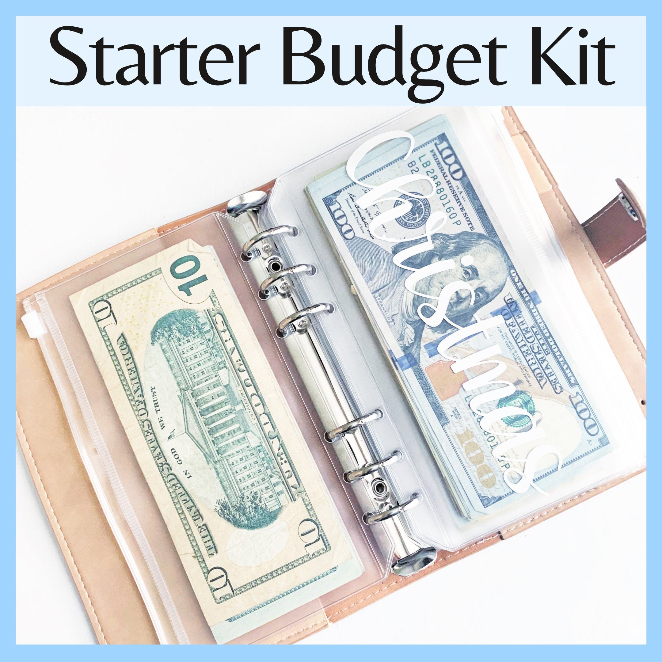 Budget Binder A6 Cash Envelope Clear Envelope The Budget Etsy.de