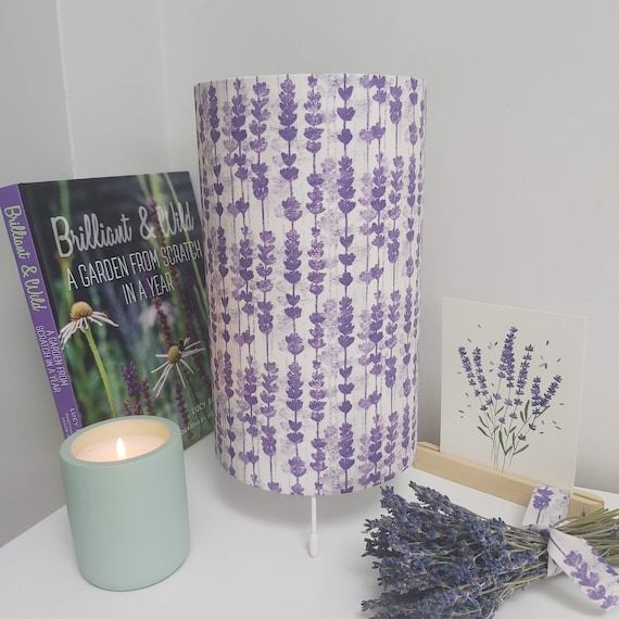 Lavender lamp on sale