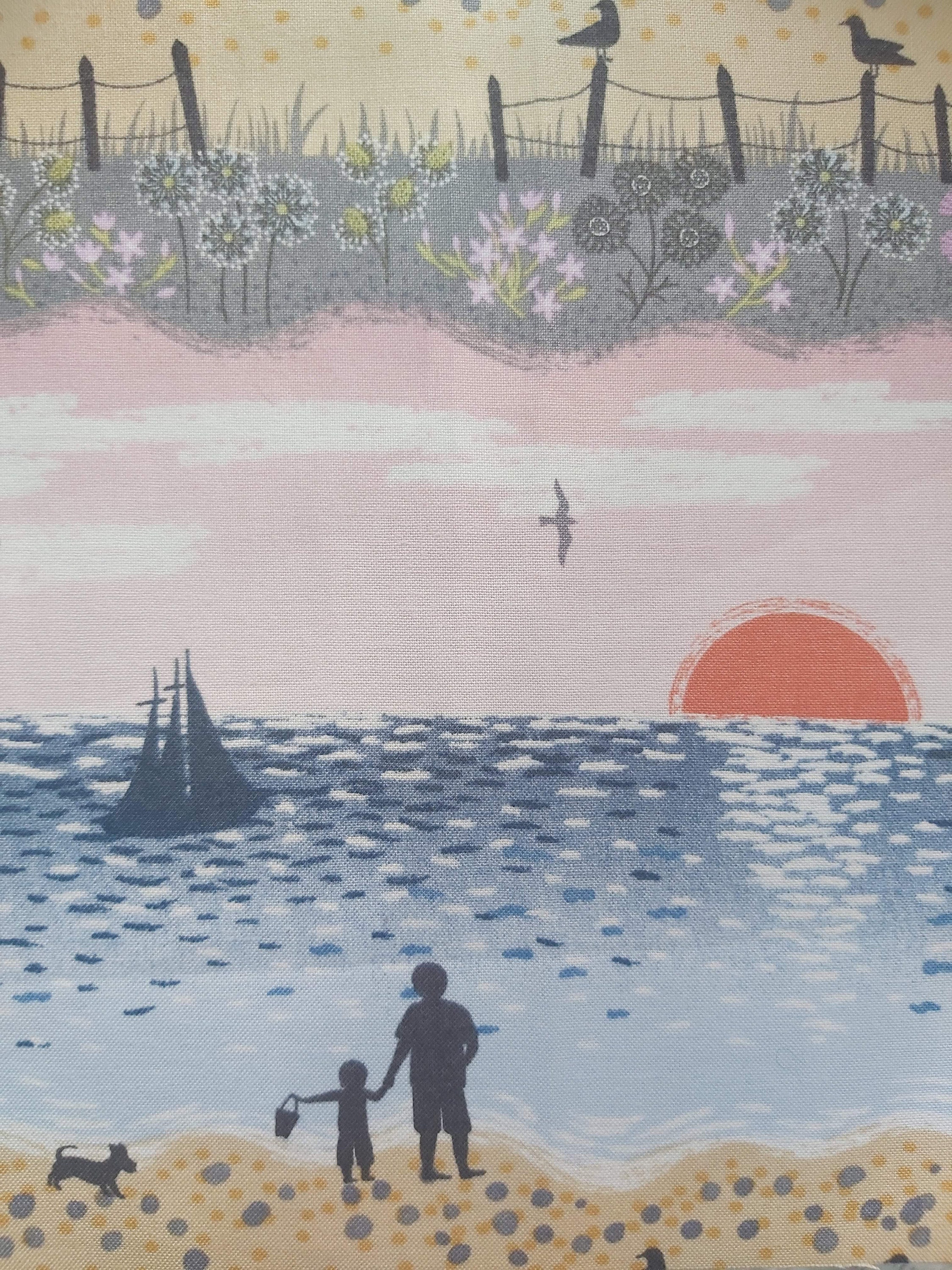 Handmade Table Lamp Sunset on Beach | Etsy