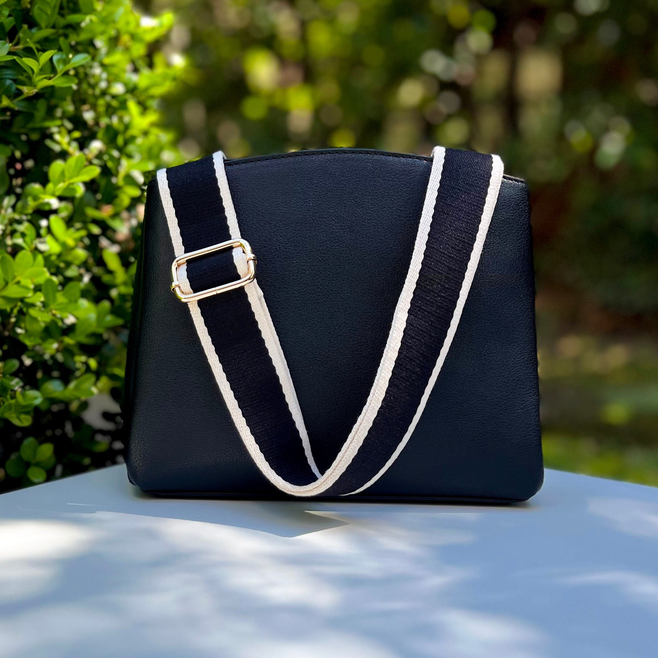 Black and Cream Bag Etsy UK