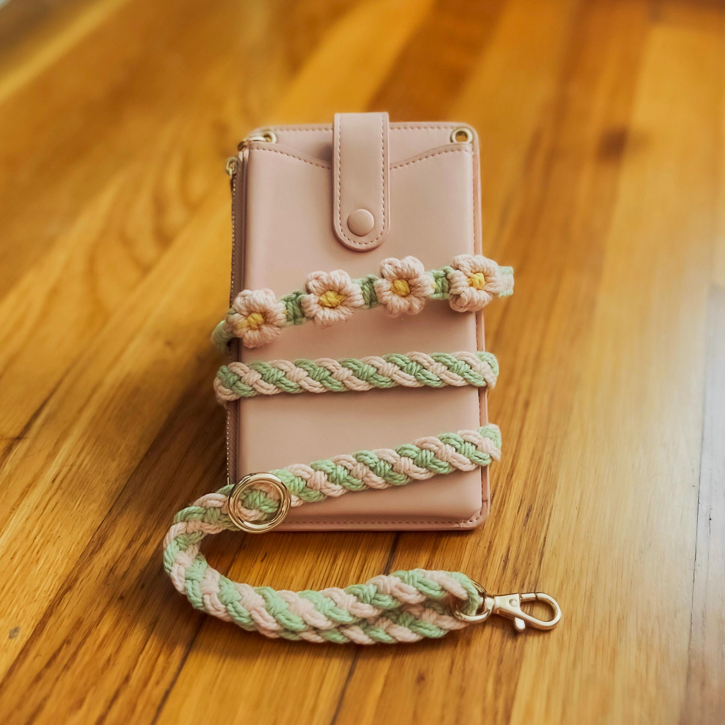 Borsa A Tracolla Piccola Per Cellulare Donna - Pelle PU Con Portafoglio Integrato, Tracolla Lunga 137 Cm - Beige - 4