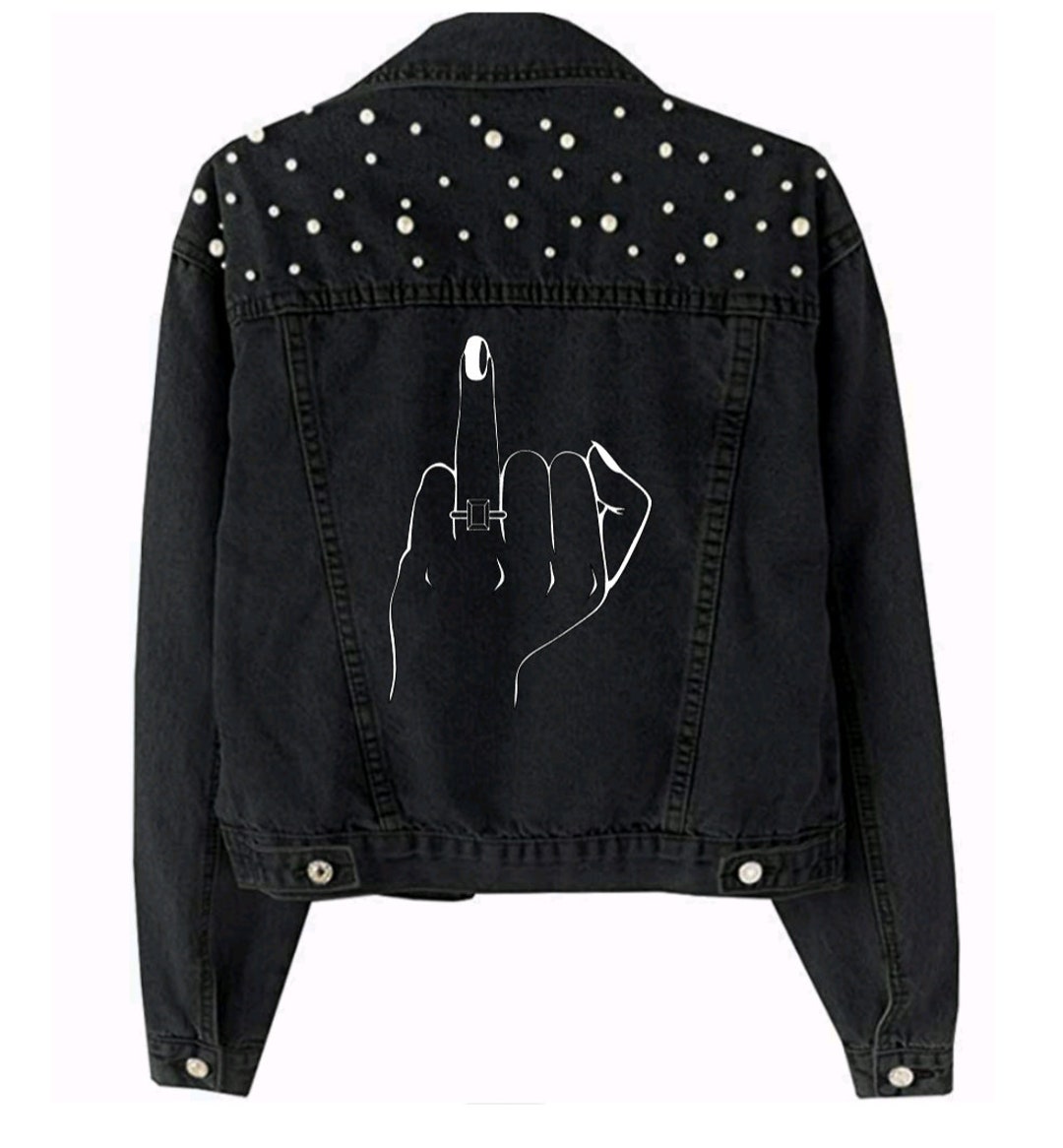 Future Mrs Denim Jacket, Engagement Ring Denim Jacket, Future Mrs Jean ...