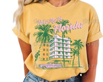 Take me to Miami Shirt, Vacation T-Shirt, Florida Shirt