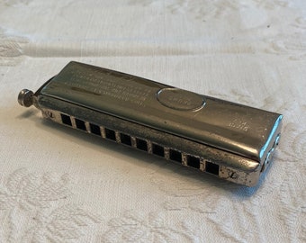 Borrah Minevitch Harmonica - Chromatic w/ button