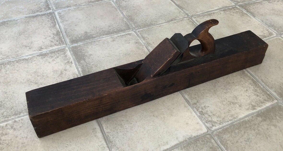 Wood Block Plane Mid 19th Century Antique Primitive Very Nice Etsy 日本
