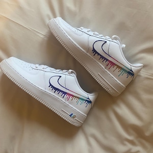 Children’s Custom Air Force 1 - Drip Tick  - Infant/Junior sizes only - Prices Vary