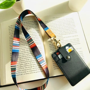 Cute Neck Lanyard With ID Badge holder | Teacher Lanyardw with ID Holder | Lanyard with Card Holder for ID Card,Credit Card,Driver License