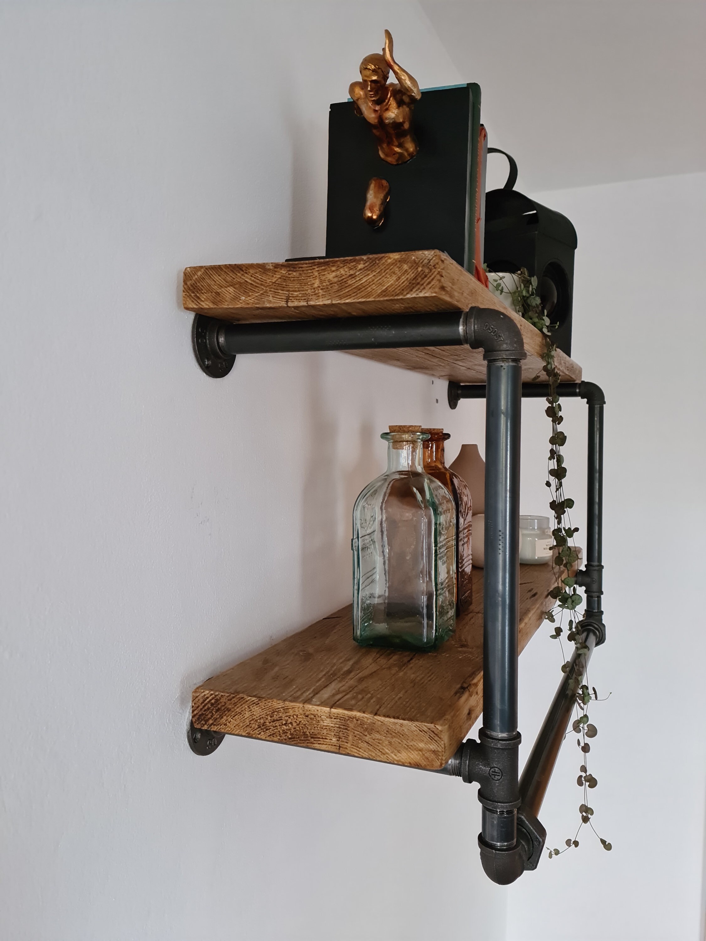 Industrial Display Shelf Storage Customise for Kitchen Etsy UK