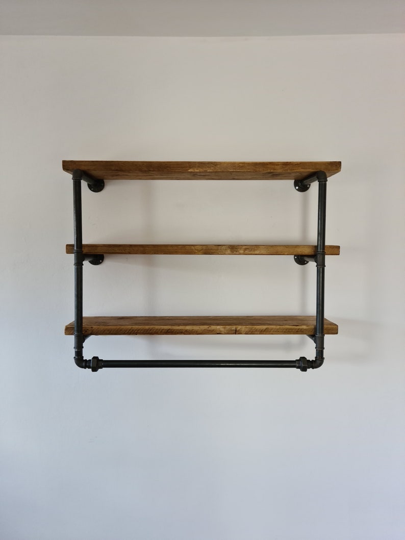 Industrial Display Shelf Storage Customise for Kitchen Etsy UK