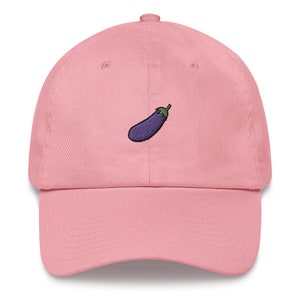 Dad hat Egg Plant Aubergine