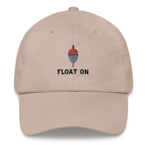 Fishing Hat, Embroidered Dad Hat, Fishing Baseball Cap, Fishing lover hat