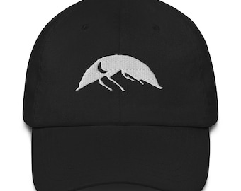 Dad hat, Mountains embroidered baseball cap, Hiking hat, Outdoors