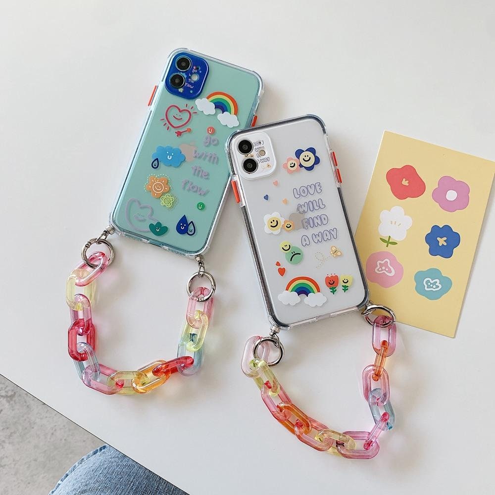Cute Korean Bracelet Phone Cases For Iphone 12 11 Pro Max X Xs | Etsy