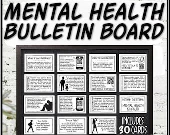 Mental Health Awareness Interactive Bulletin Board