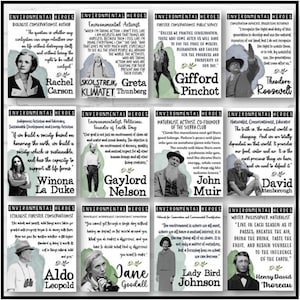 Umwelthelden Poster Set